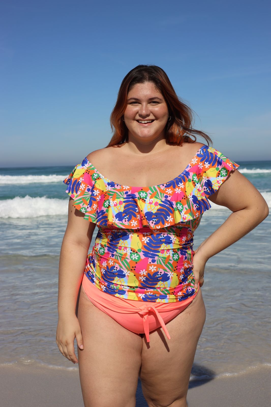Malla tankini con short hotsell